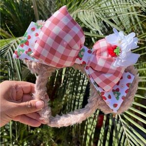 Disney Inspired ears Headband Duffy and friends ShellieMay Strawberry